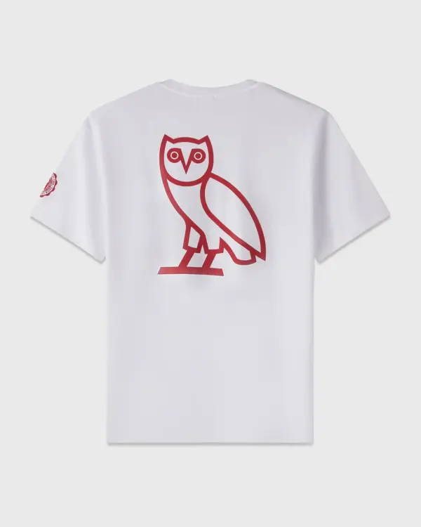 WHITE CAMPUS T-SHIRT